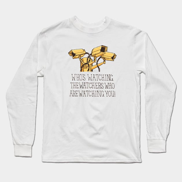 Surveillance Long Sleeve T-Shirt by Matt Andrews